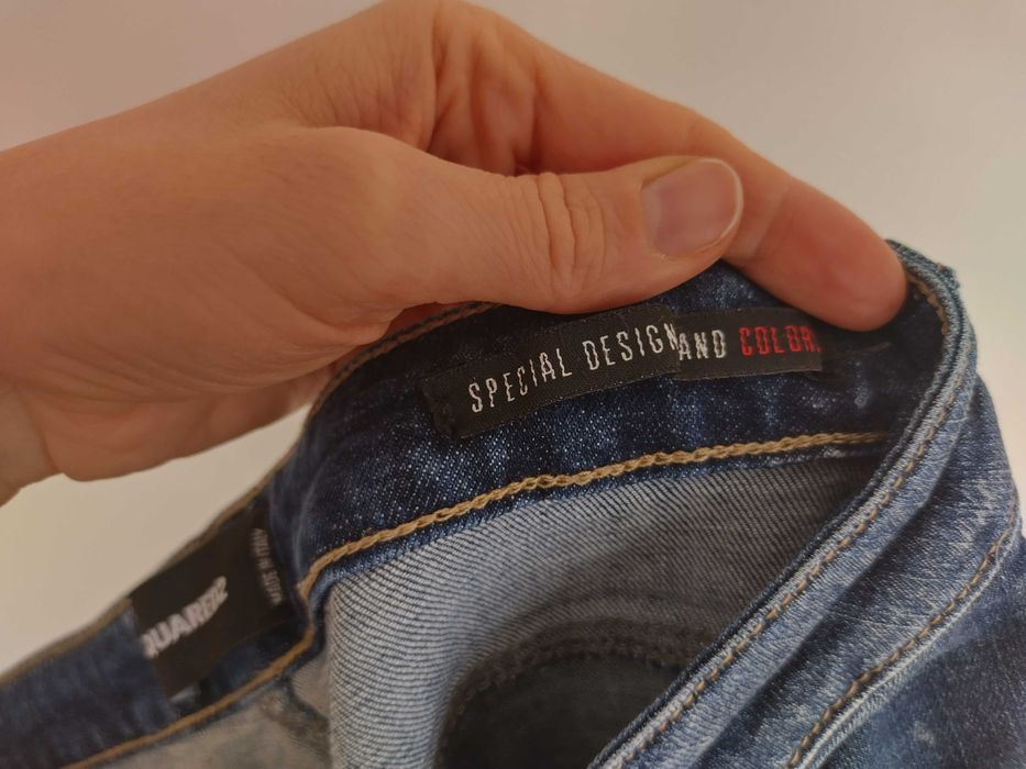 Dżinsy/Jeansy z dziurami, Dsquared2, r. 29