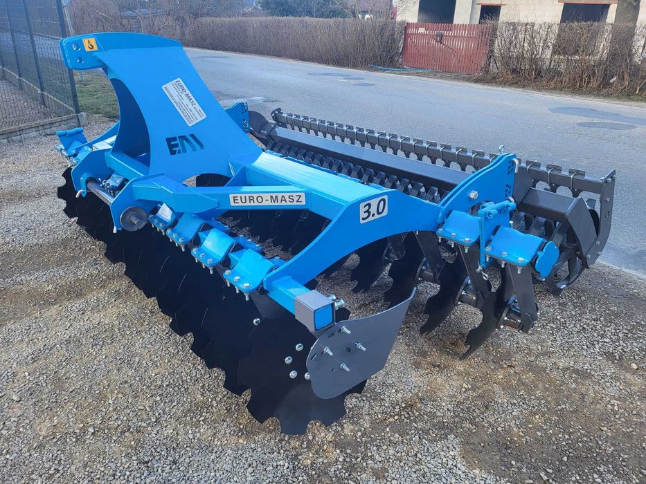 brona talerzowa Euro-Masz/bez hydro/talerzówka CIĘŻKA, talerze 510/560