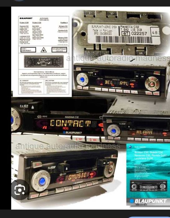 Autoradio blaupunkt Modena CD52 como novo