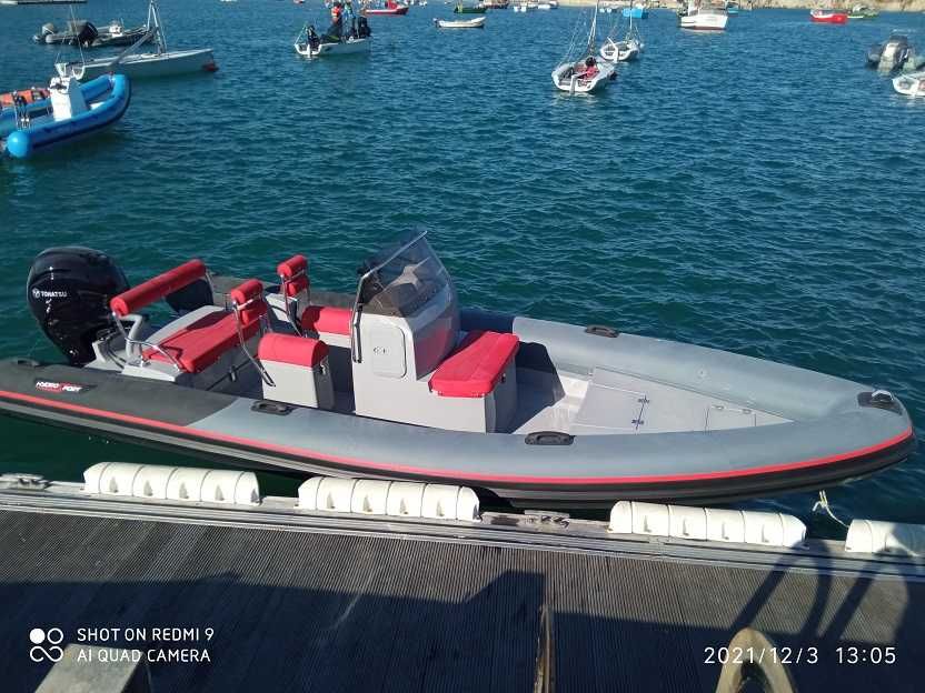 Semi-rígido Hydrosport RIB646 + Suzuki DF115 novo 2026