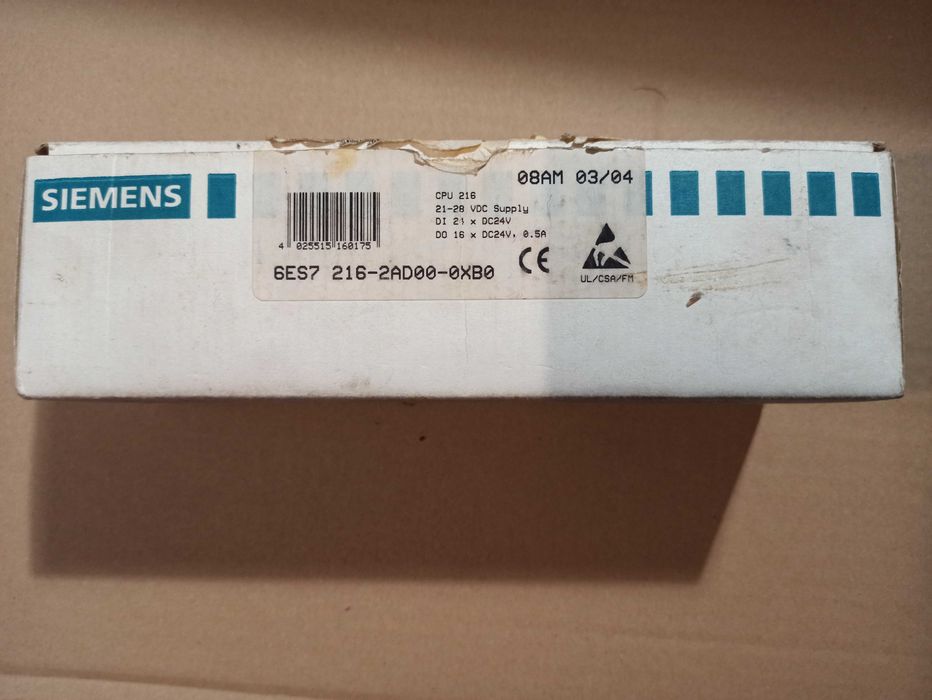 Siemens 216-2 6ES7 216-2AD00-0XB0 CPU Sterownik PLC