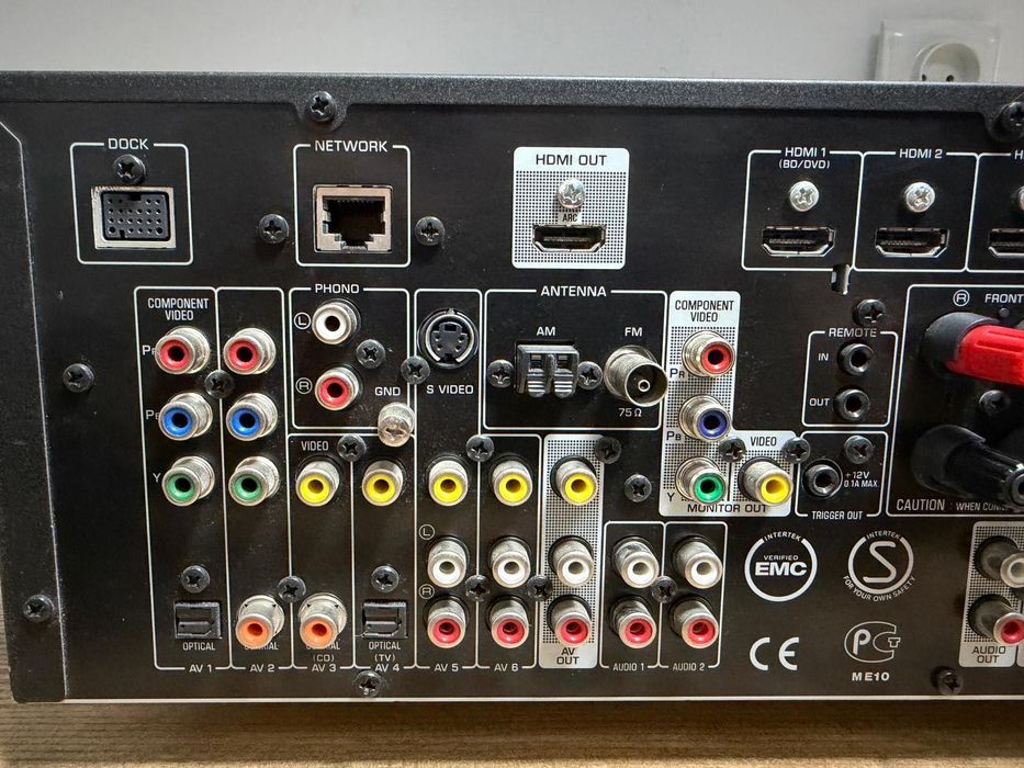 Yamaha Wysoki model rx-v671 network hdmi arc