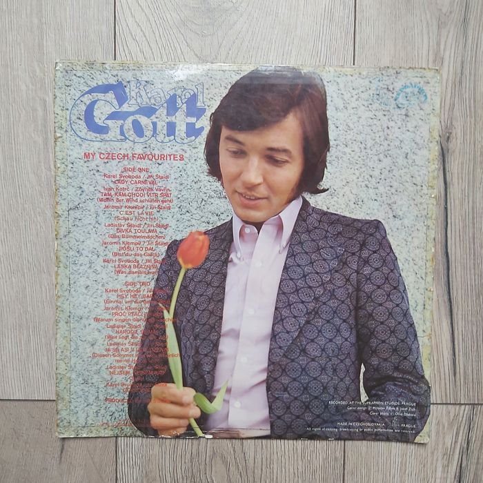 Karel Gott MY CZECH FAVOURITES - płyta winylowa