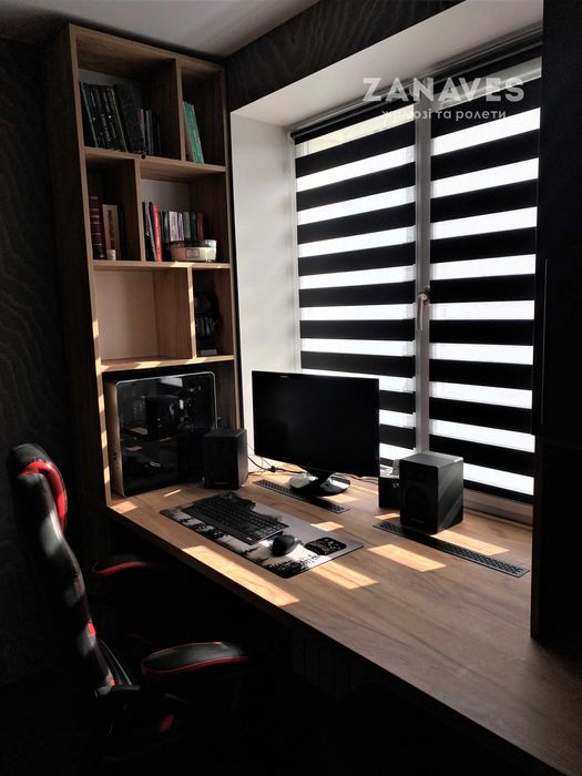 Жалюзи день ночь, на окна точно до 1 мм, Римские шторы, Рулонные шторы