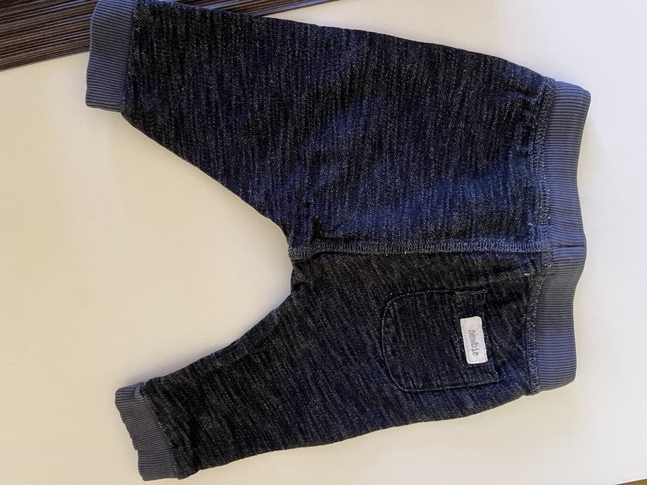 Spodnie Newbie 62 granatowe chłopięce