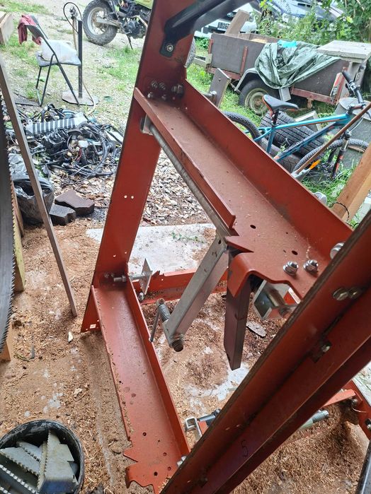 Łoże traka woodmizer lx50