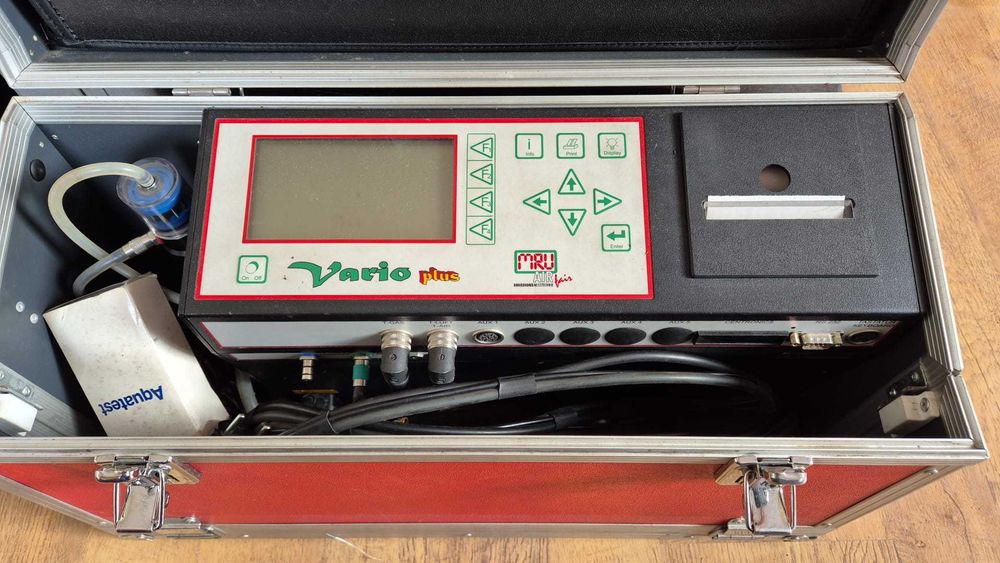 Analizator spalin MRU Vario Plus – komplet w walizce