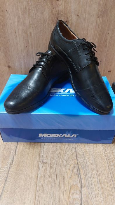 Buty wizytowe Moskała skóra roz 41 Now