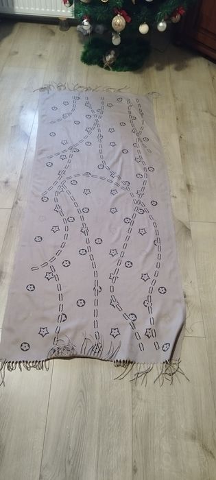 Szal beżowy, milusi, 180×75cm