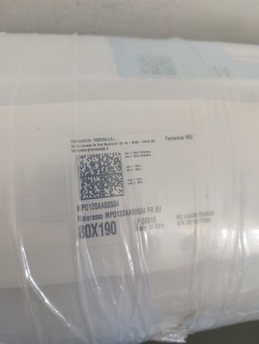 Nowy materac 80x190 cm w folii ochronnej