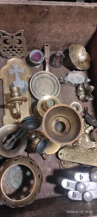 Mix starych metalowych mosiężnych cenowych