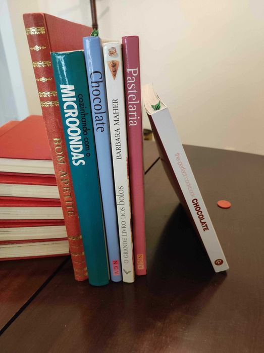 Conjunto de livros de culinária (individuais e coleções)