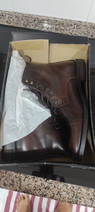 Botas de homem Mastro em pele genuína – N.º 43