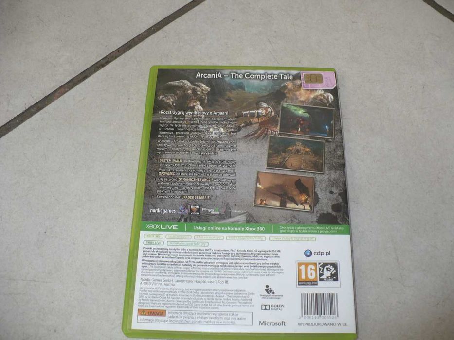 Xbox 360 Gra Arcania,,The Complete Tale''