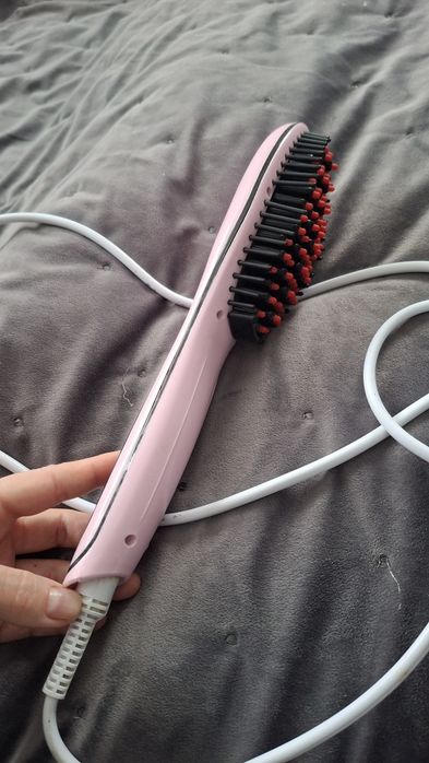 Розчіска, випрямляч, електричний гребінець Fast hair straightener