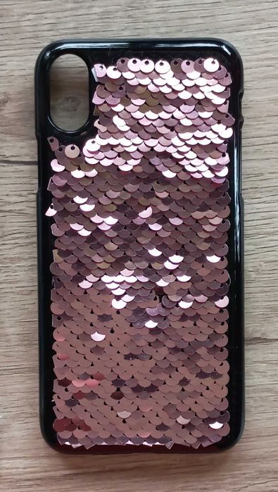 Nowe etui case obudowa na telefon LAB31 Apple iPhone X XS cekiny