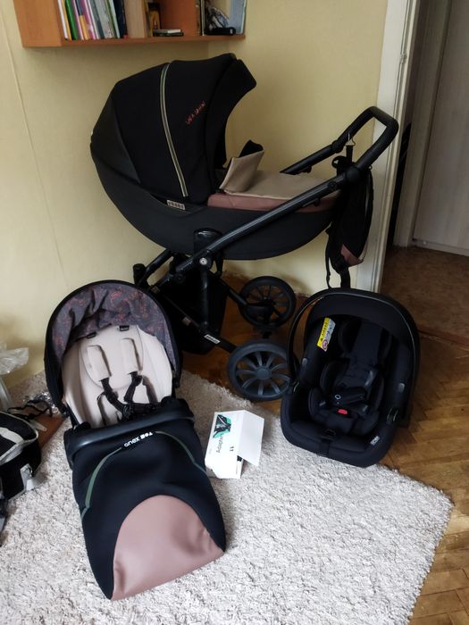 Коляска  3 в 1 Anex Safa Sahin Б.У 4 мес