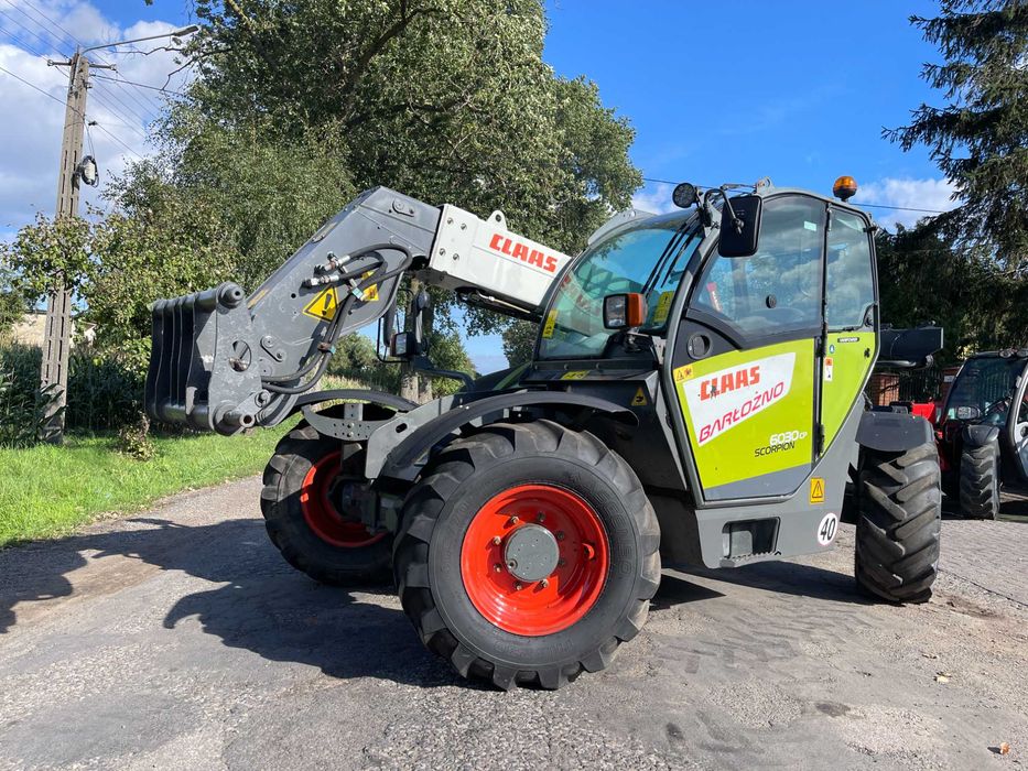 Ładowarka teleskopowa Claas Scorpion 6030 CP ROK 2014*Klimatyzacja,Pneumatyka do przyczep,Zaczep,Joystick*Gotowa do pracy*Cena Brutto! jcb merlo cat