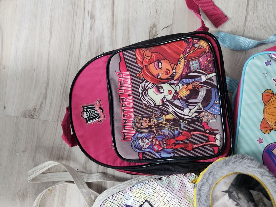 Zestaw plecaków torebek  plecak LOL torebka  monster high