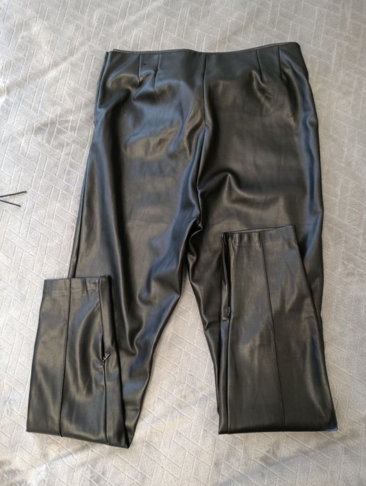 Шкіряні штани Zara