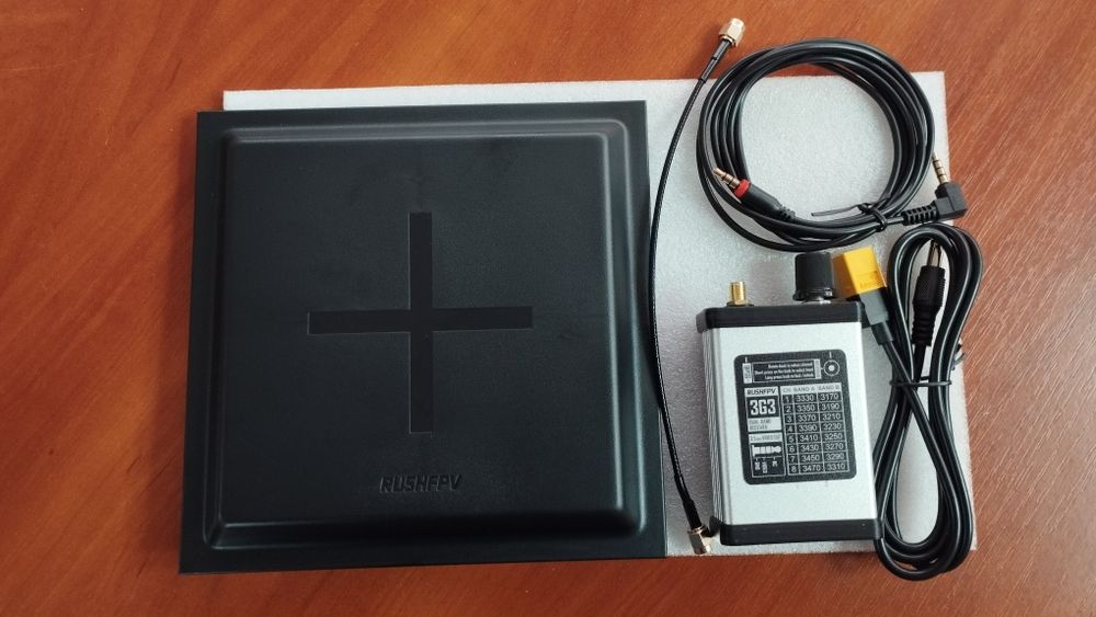Комплект RUSHFPV 3.3GHz VRX  для FPV без запису на карту