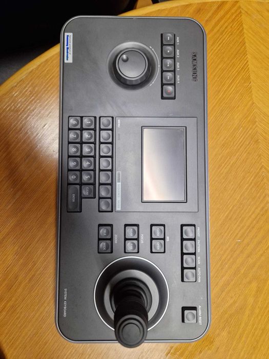Gravadores CCTV Samsung SHR-6162, teclado de comando, controle remoto