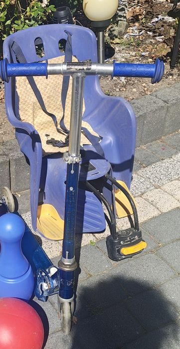 oddam fotelik na rower i hulajnoge