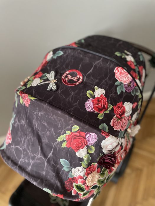 Spacerówka i rama Cybex Priam Blossom Rose Gold