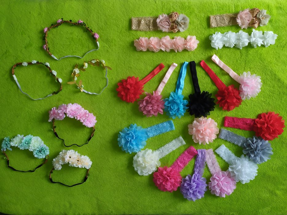 Nowe koronkowe opaski