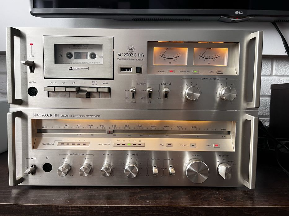 Amplituner Studio 2002R , Deck Studio 2002C.