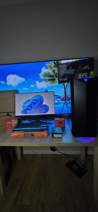 Caly Zestaw,R5,RTX2060,165hz, Nowy SSD m2 512gb