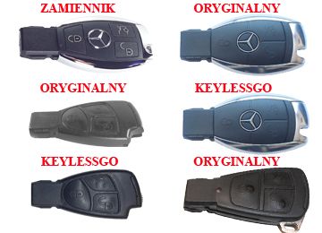 Kodowanie, dorabianie, naprawa kluczyk stacyjka Mercedes