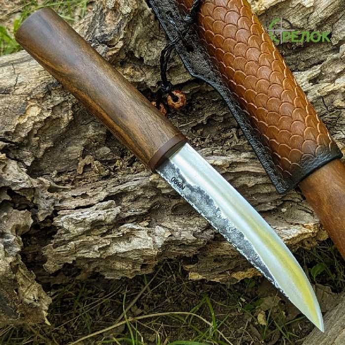 Нож ручной работы Якут №370 (сталь N690)