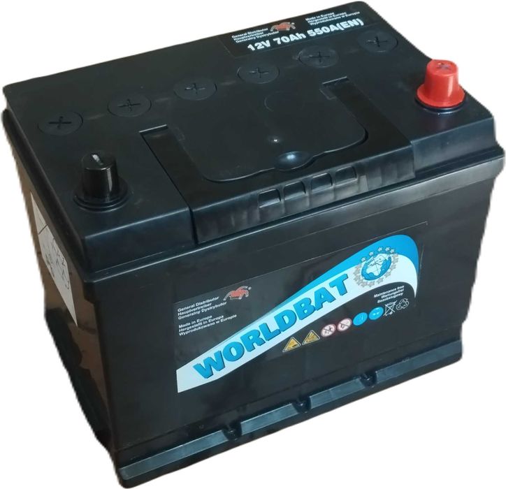 Akumulator WORLDBAT 12V 70 72 Ah Jap. 570A (EN) Możliwy Dowóz !!!