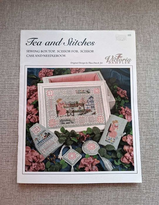 Продам схему Tea and Stitches The Victoria Sampler