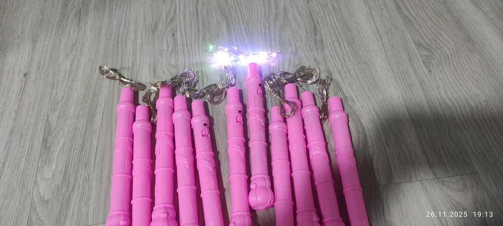 Гірлянда  з ручкою для букетів 3 метри — 11 штук! Комплект за 500 грн