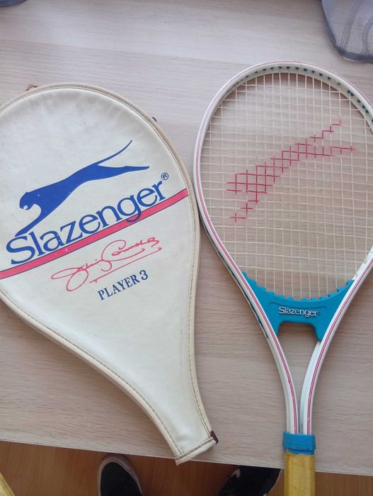 2 raquetes de Ténis SLAZENGER 1980-1990