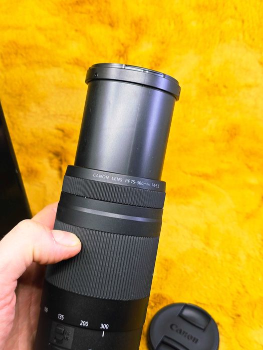 !ЯК НОВИЙ! Canon RF 75-300мм f/4-5.6 дата виробництва 03.2025