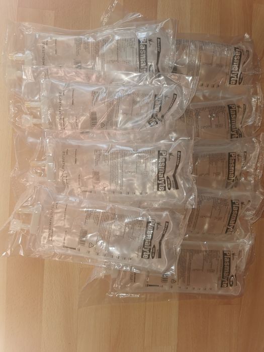 9 sztuk x płyn Plasmalyte 500ml