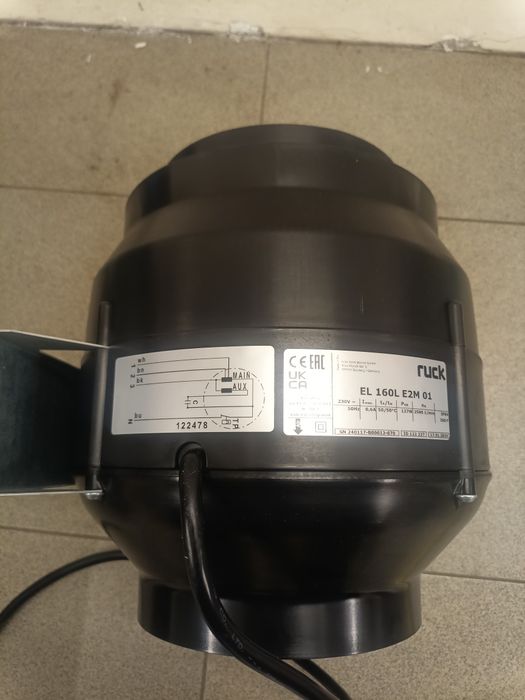 Вентилятор, вытяжка, приточка канальный