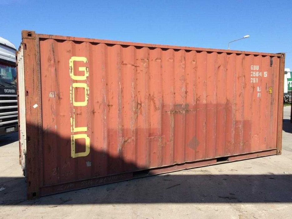 Kontener morski magazynowy budowlany 20 DV używany – TS-CONT