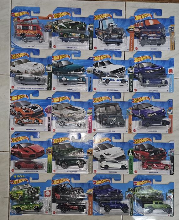 Hotwheels variáveis