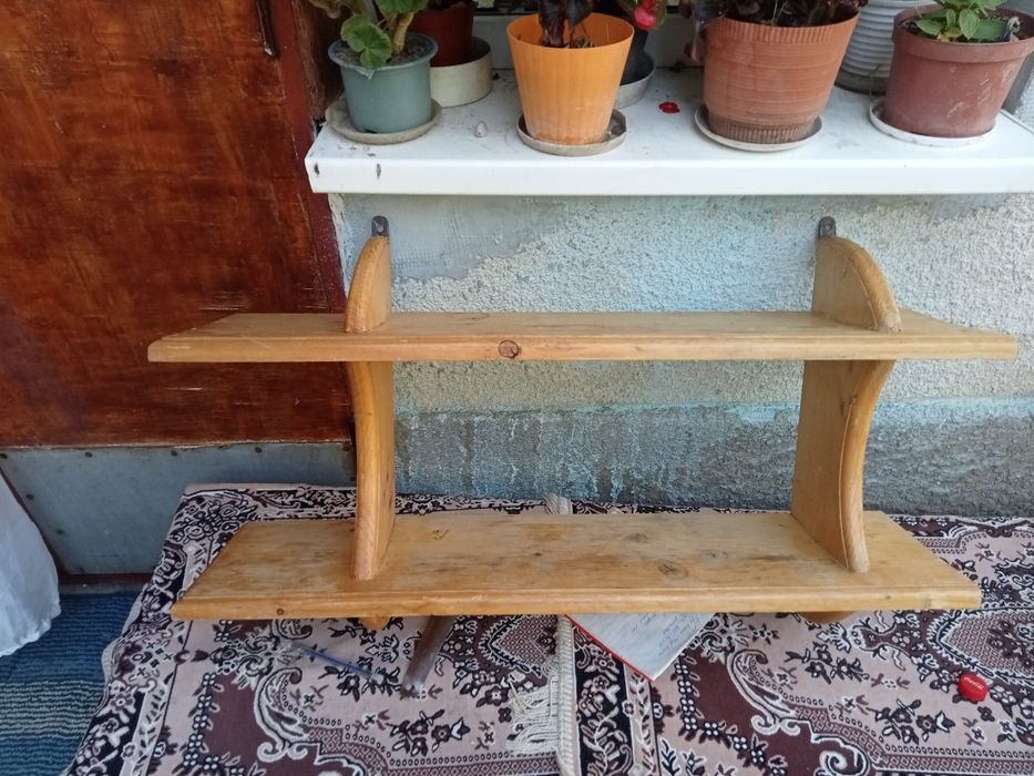 Полиця дерев'яна для книг