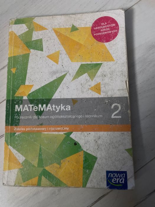 Podręcznik do matematyki 2 zakres podstawowy i rozszerzony