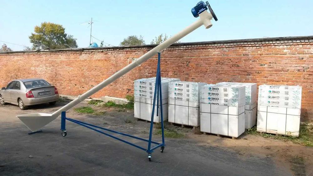 Шнековий погрузчик, зернопогрузчик, конвеєр, розгрузчик, перегрузчик