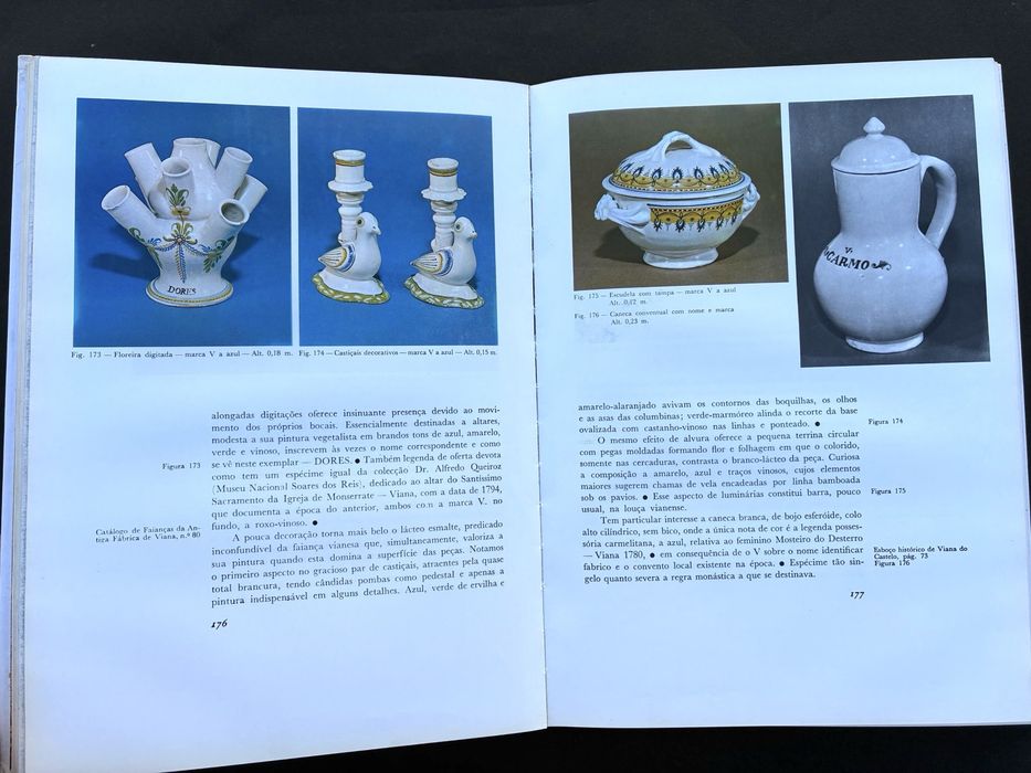 Livro de Faiança Portuguesa: Séculos XVIII-XIX do Arthur de Sandão