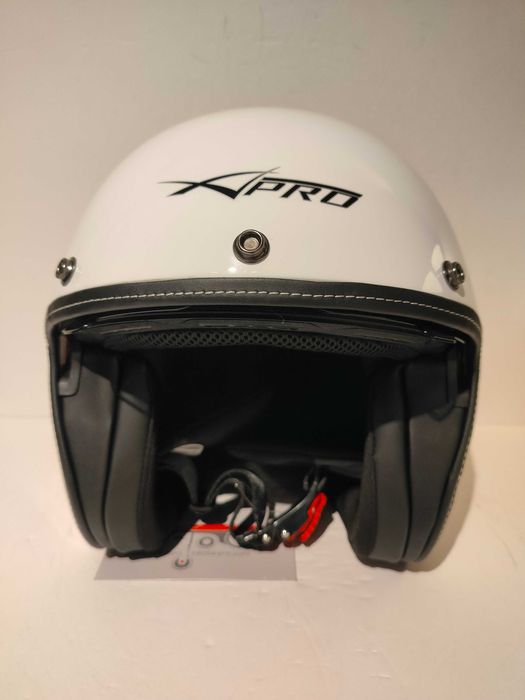 Capacete classico jet aberto caferacer shooper moto scooter novo