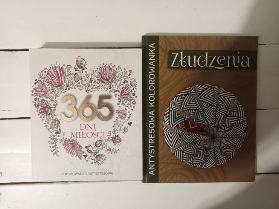 Zestaw 11 książek kolorowanki antystresowe dla dorosłych