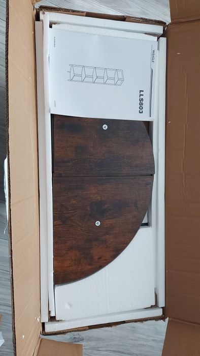 Regal narożny 150x30