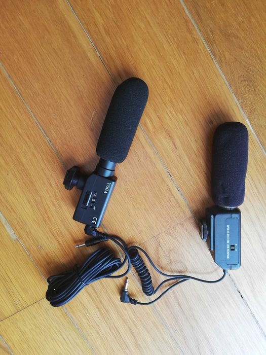 Microfones de várias marcas, 6 monos e 2 estéreos (desde 10€)